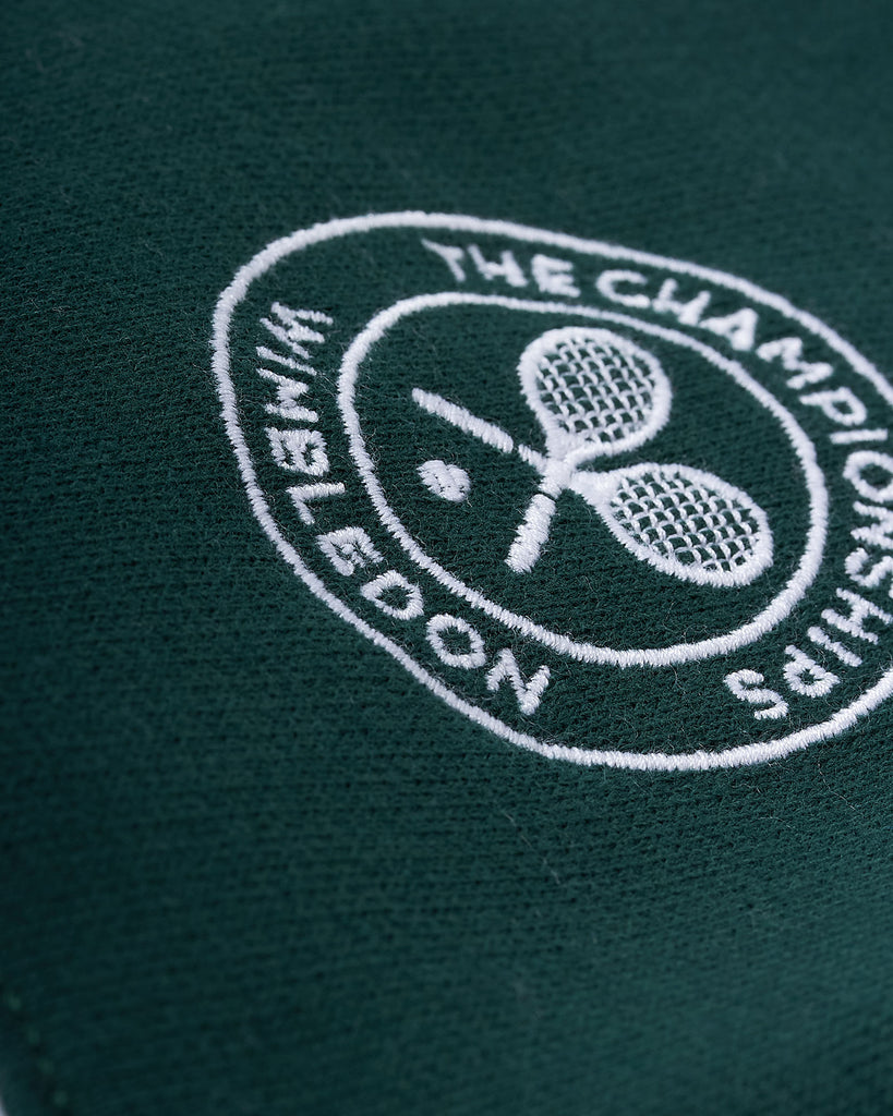 Wimbledon Zip Sweat Hvid