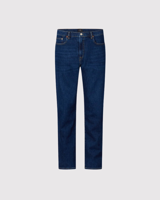Relaxed Taper fit Jeans Blå