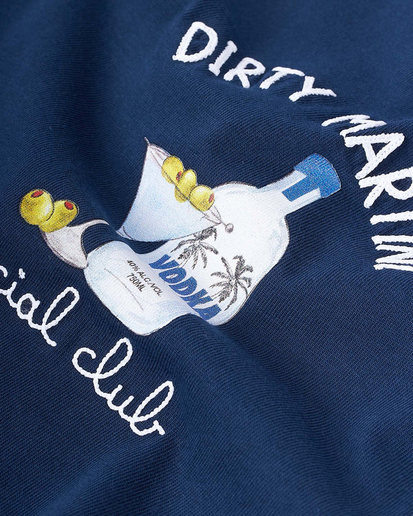 Dirty Martini Tee Blå