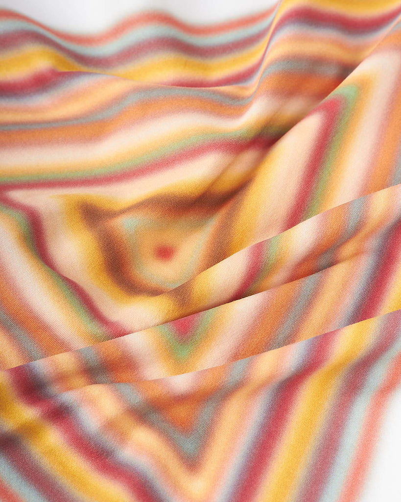 Pyramid Print T-Shirt Hvid