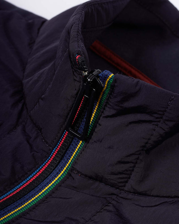 Mixed Media Gilet Blå