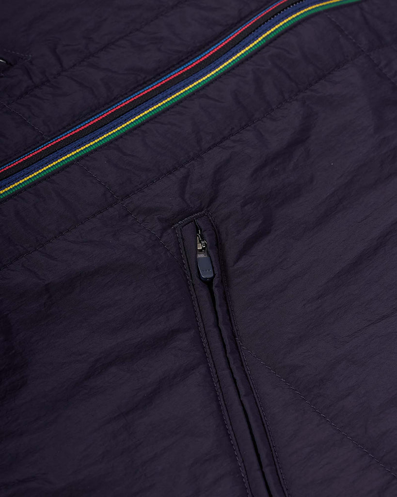 Mixed Media Gilet Blå