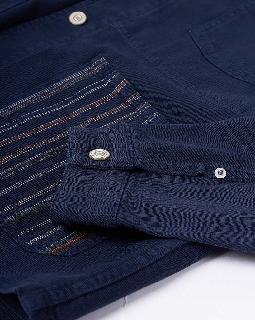 Chore Overshirt Stripe Blå