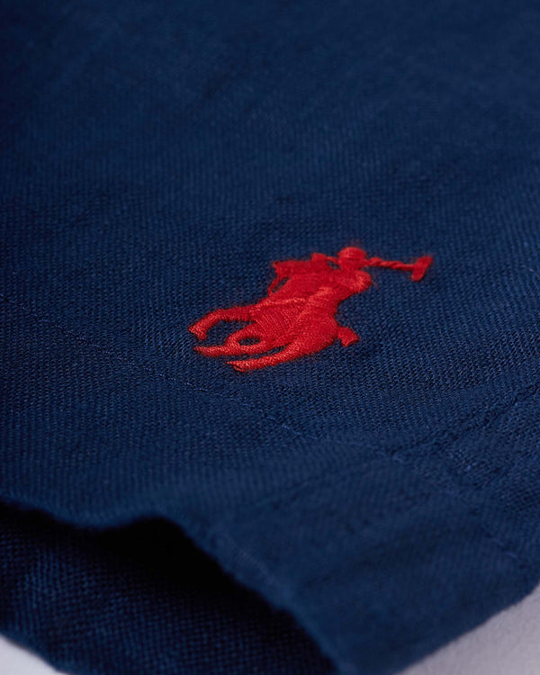 Prepster Shorts Hør Blå