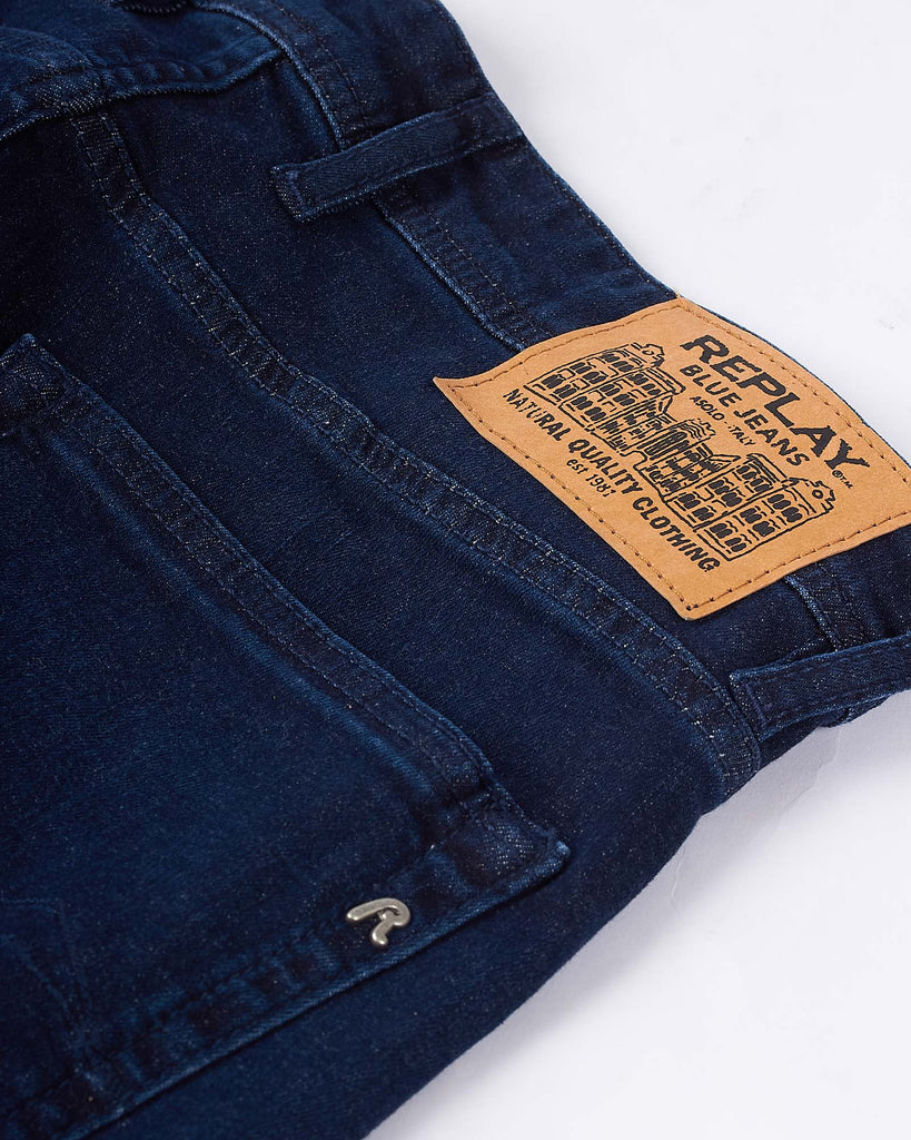 Grover Jeans Power Stretch Blå