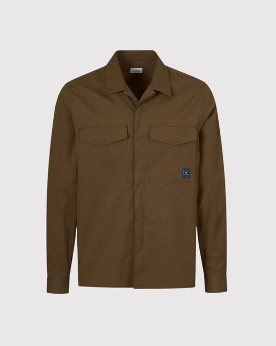 Patch Overshirt Grøn