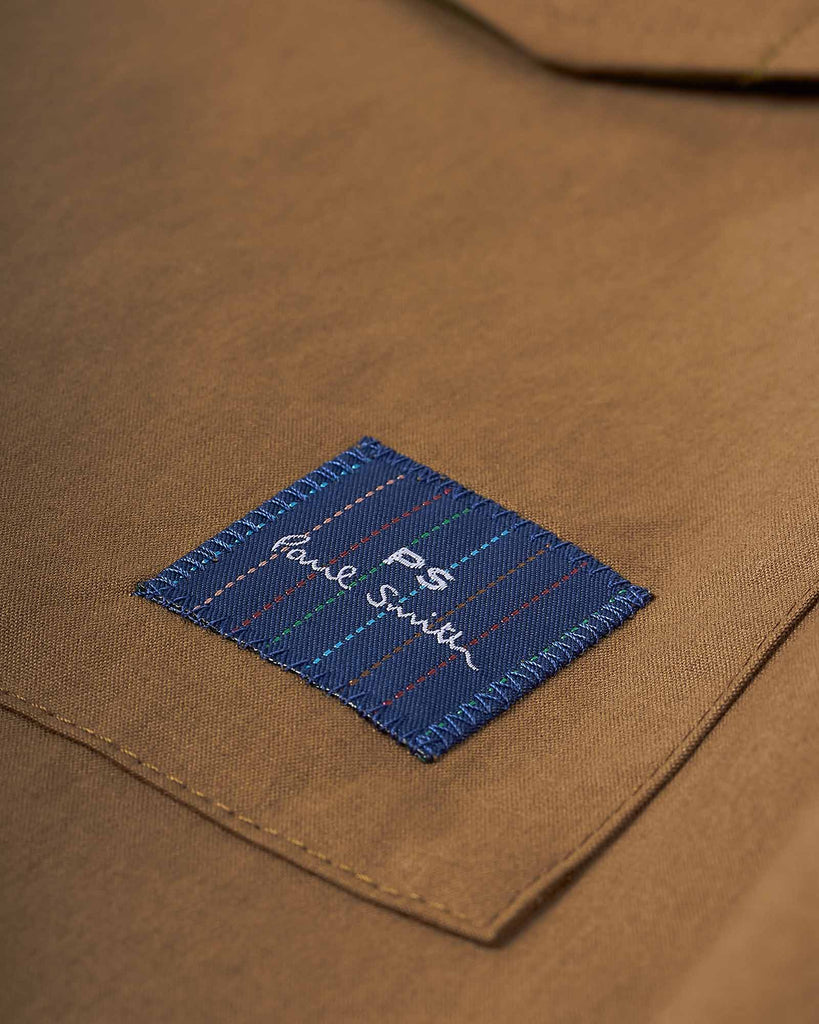 Patch Overshirt Grøn
