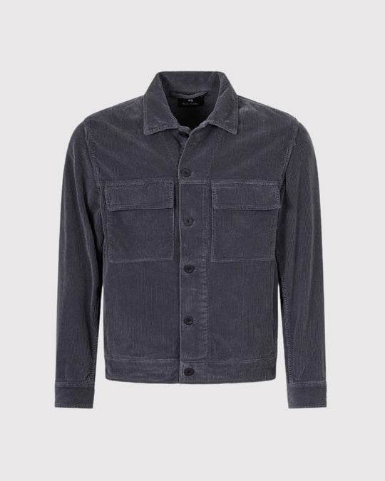 Overshirt Fløjl Grå