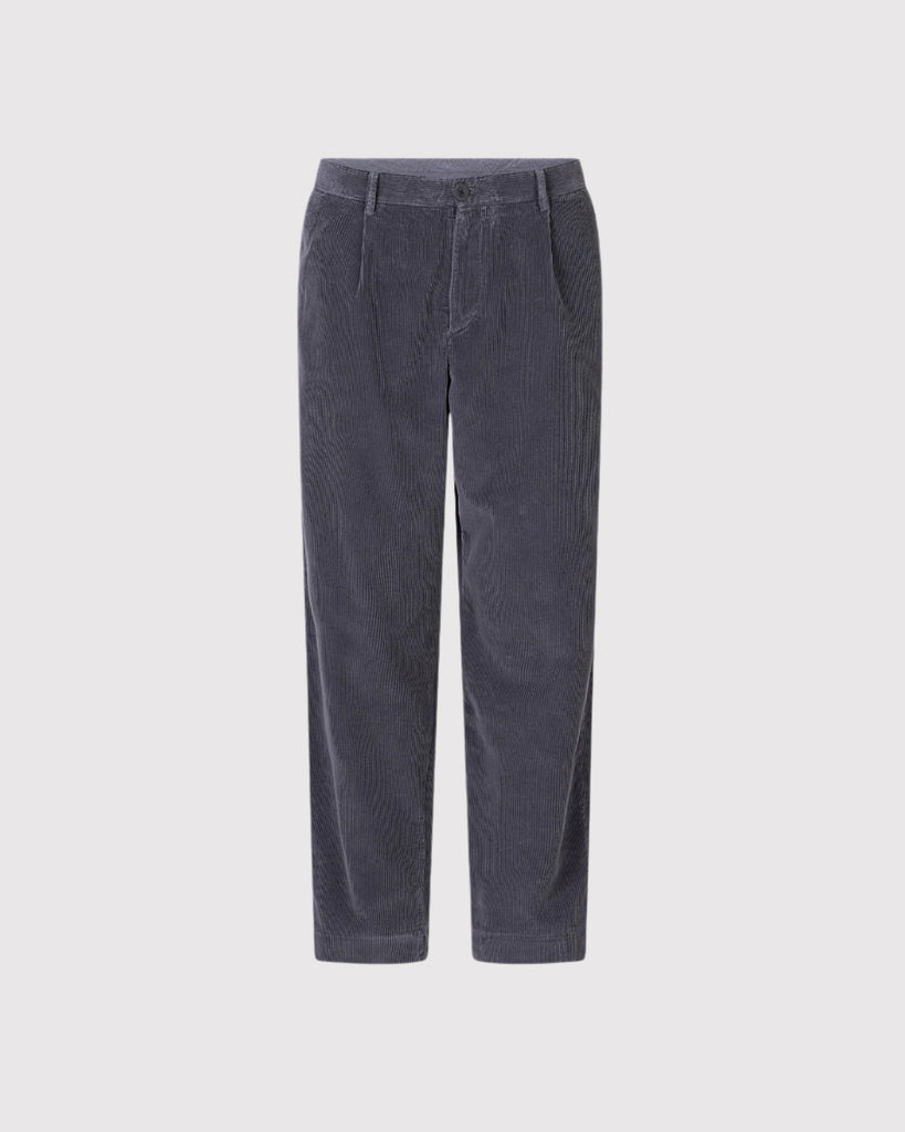 Pleated Trousers Grå
