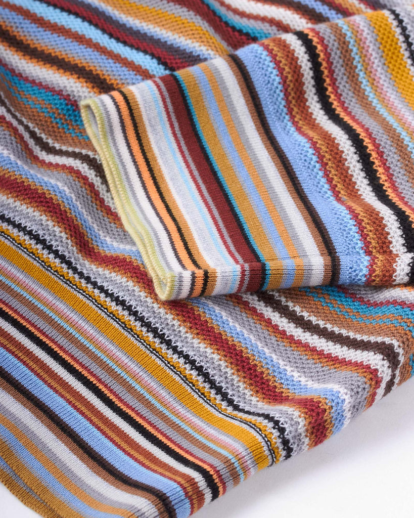 Sweater Crew Neck Stripe Multi