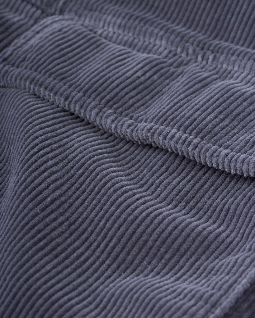 Overshirt Fløjl Grå