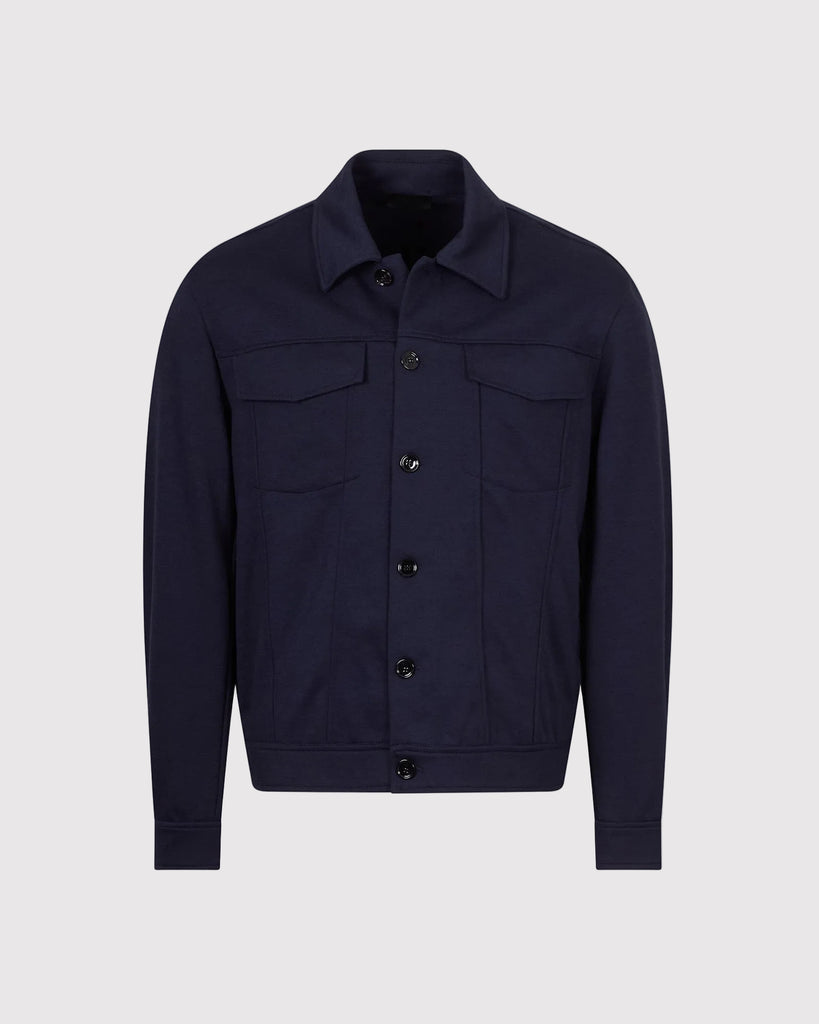 Overshirt Sweat Blå