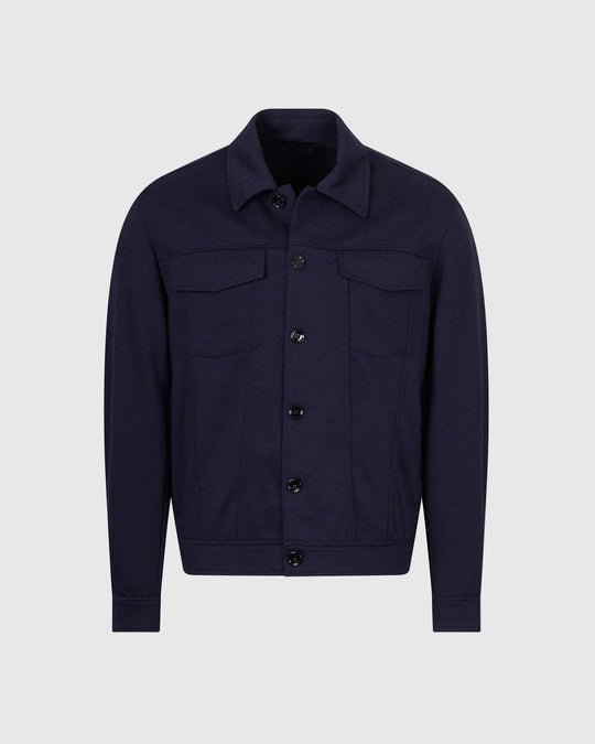 Overshirt Sweat Blå