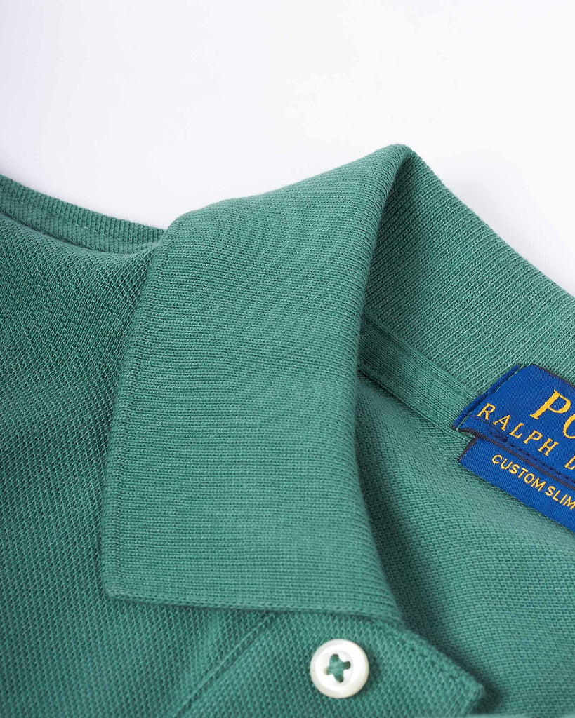Mesh Poloshirt Grøn