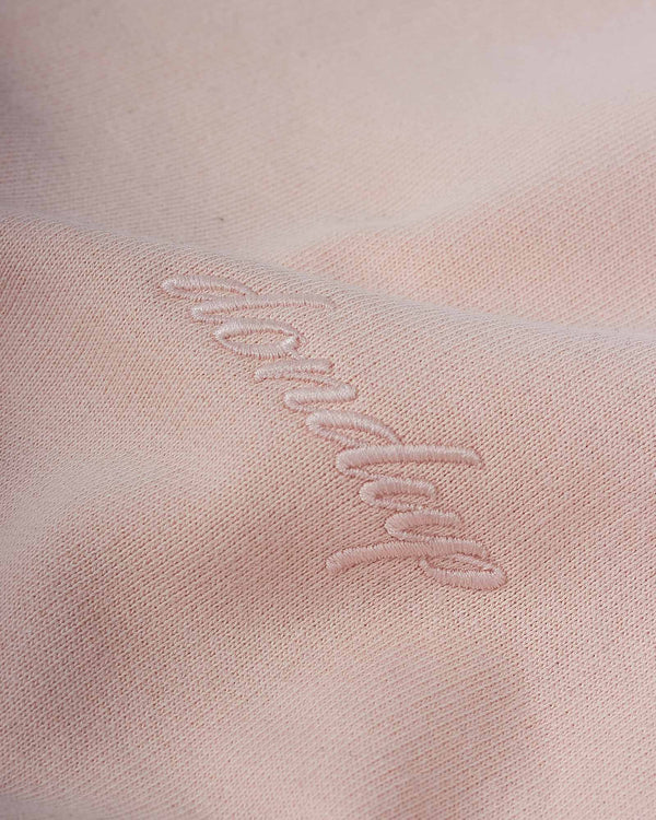 Sweat Felpa Logo Lyserød