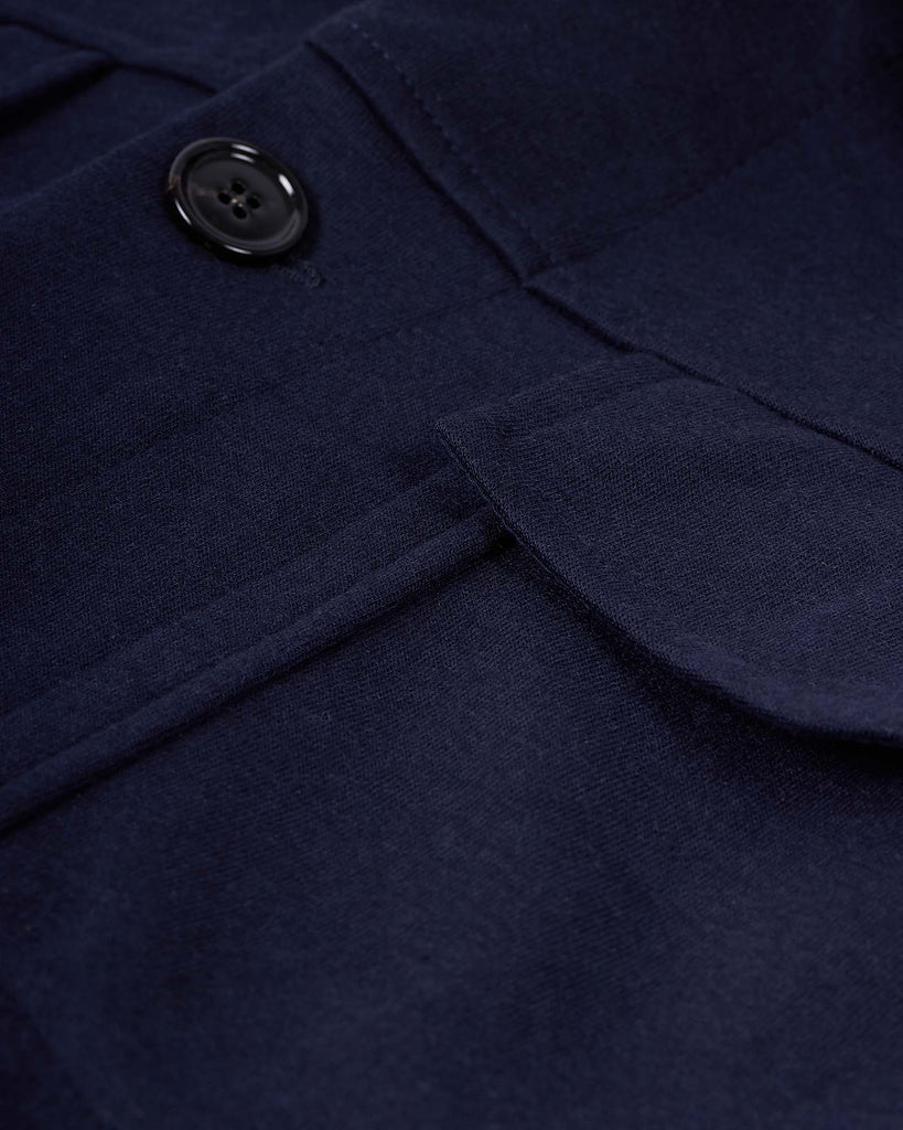 Overshirt Sweat Blå