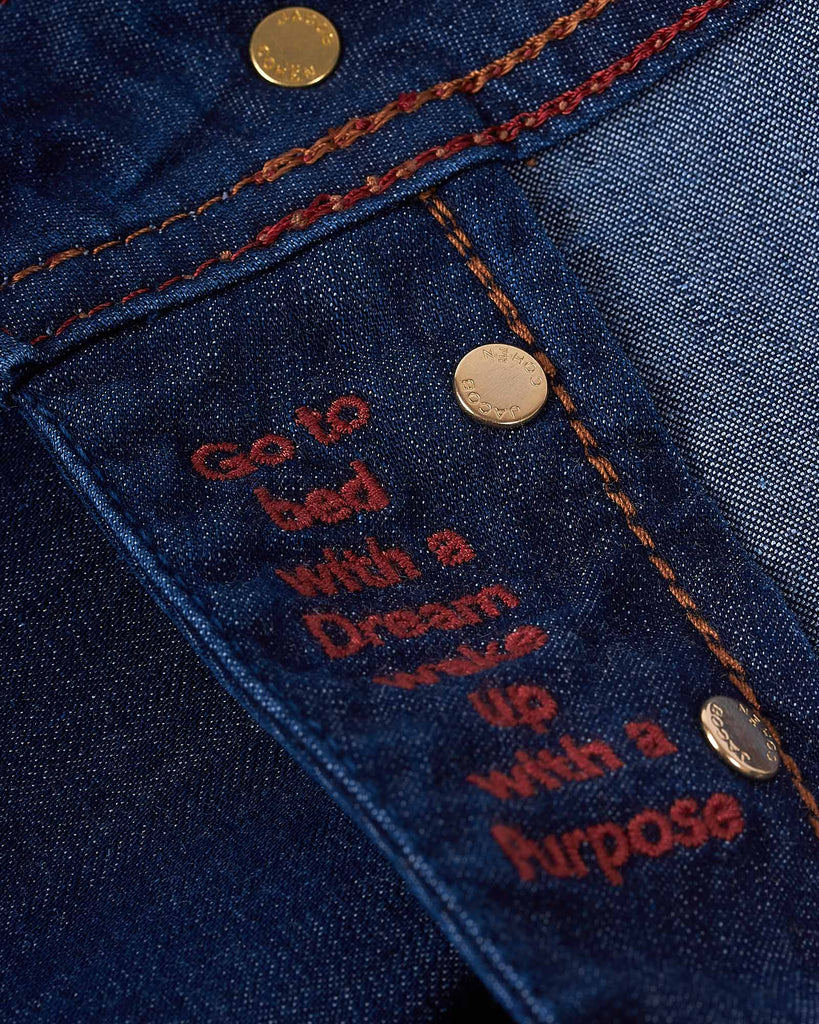 Bard Light Dark Jeans Blå