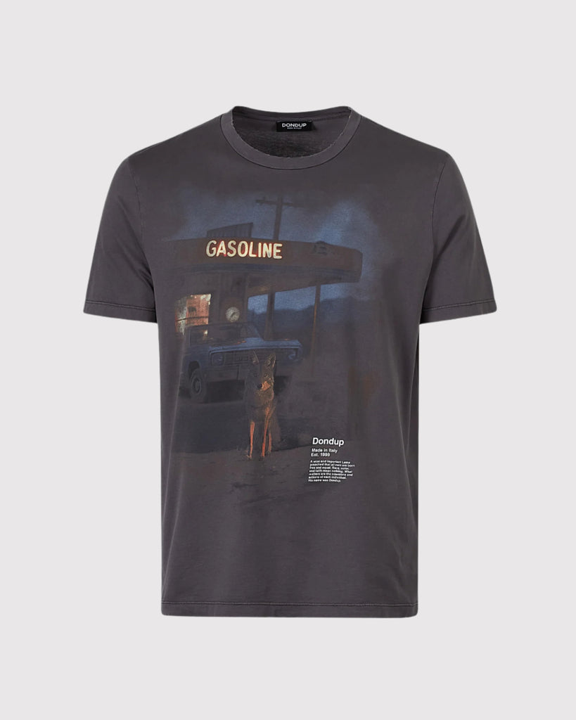Gasoline T-Shirt Grå