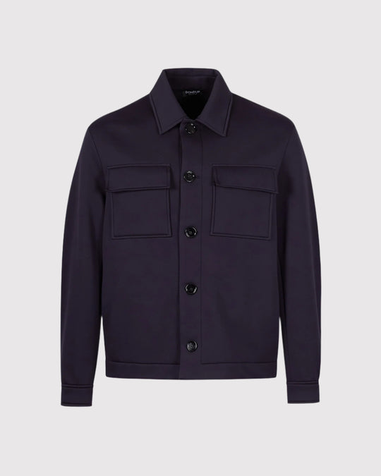 Felpa Overshirt Blå