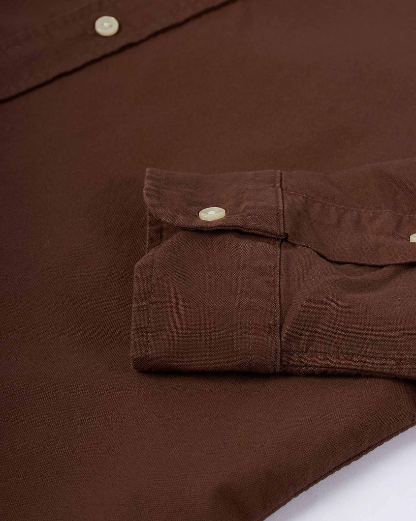 Custom Oxford Skjorte Brun
