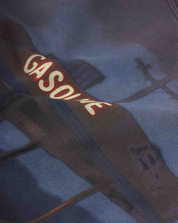 Gasoline Felpa Sweat Grå