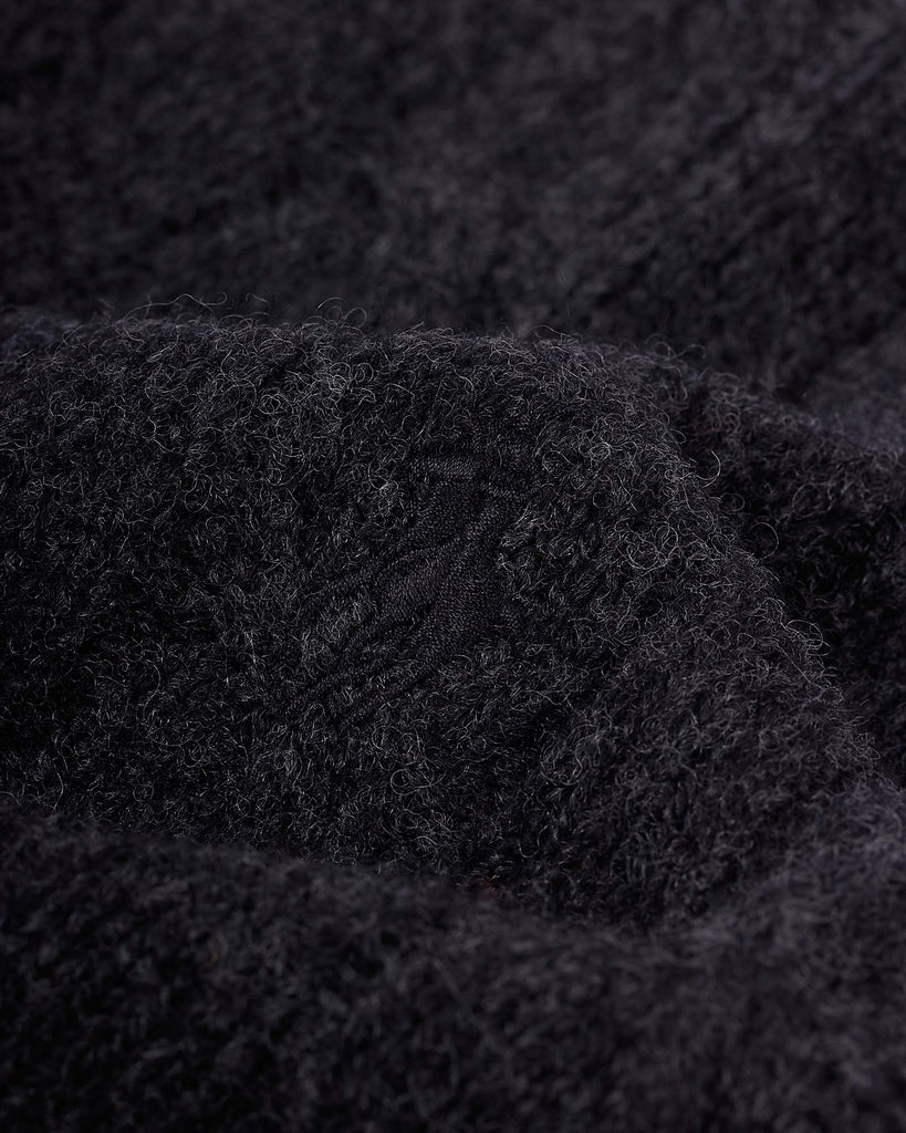 Wool Cash Cable Koksgrå