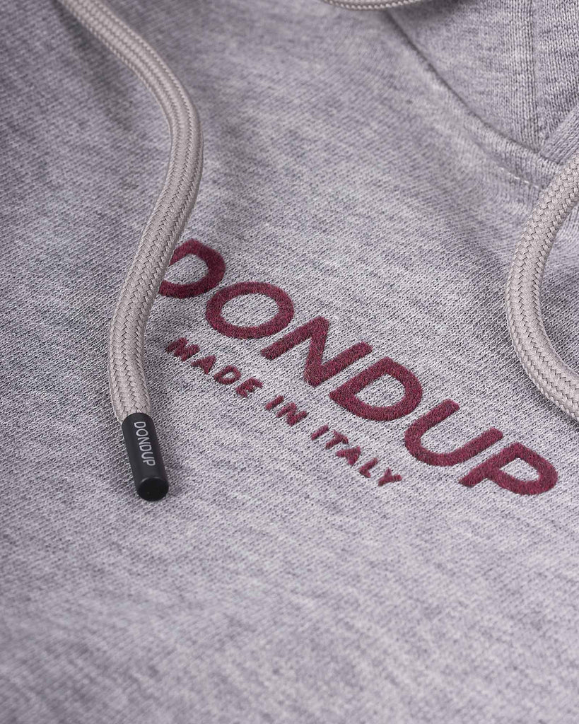 Felpa Dondup Hoodie Grå
