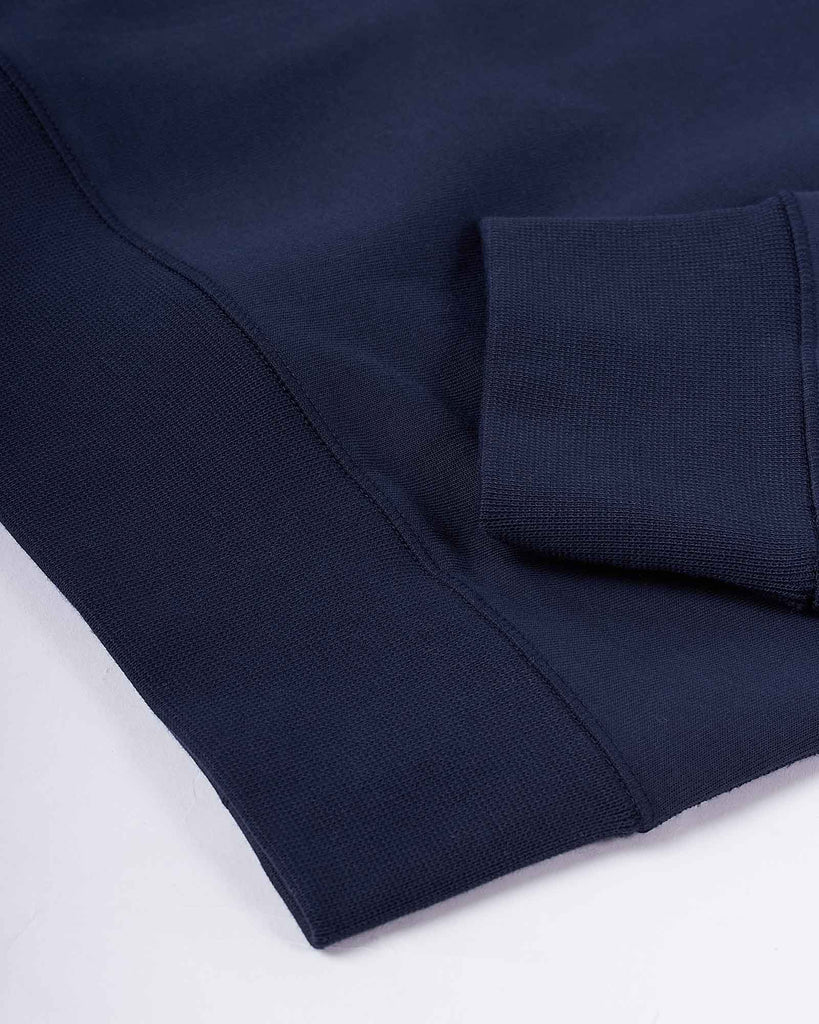 Half Zip Sweat Blå