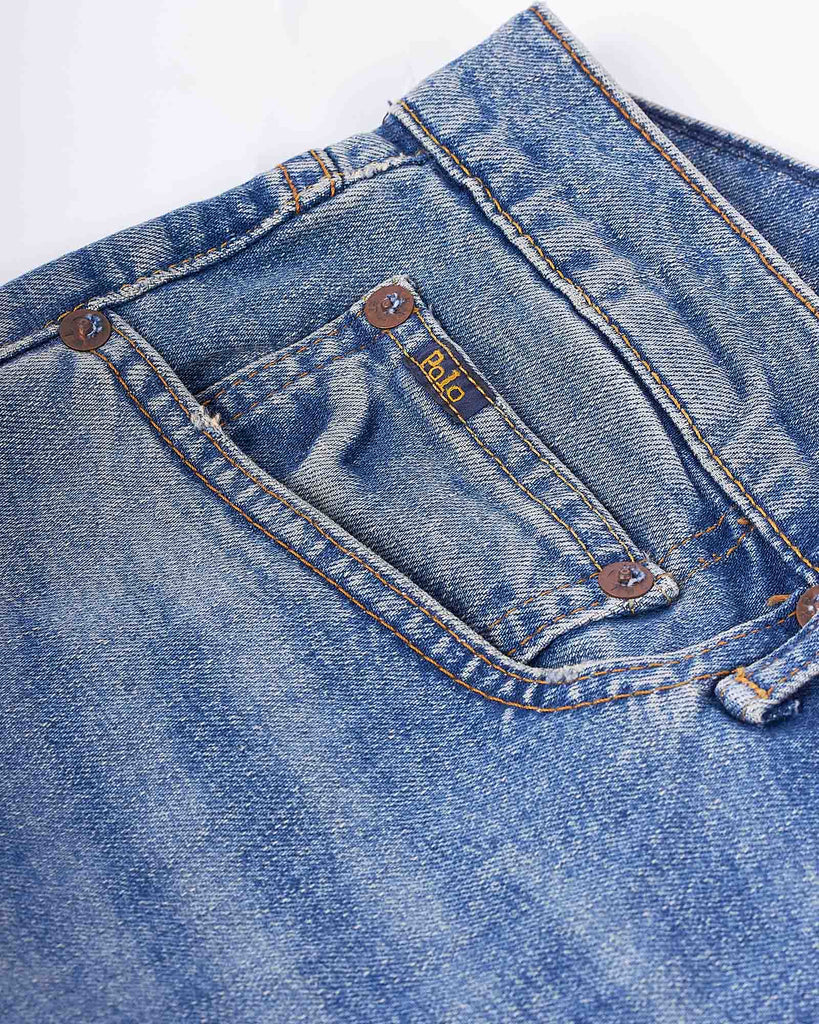 Hampton Relaxed Jeans Blå