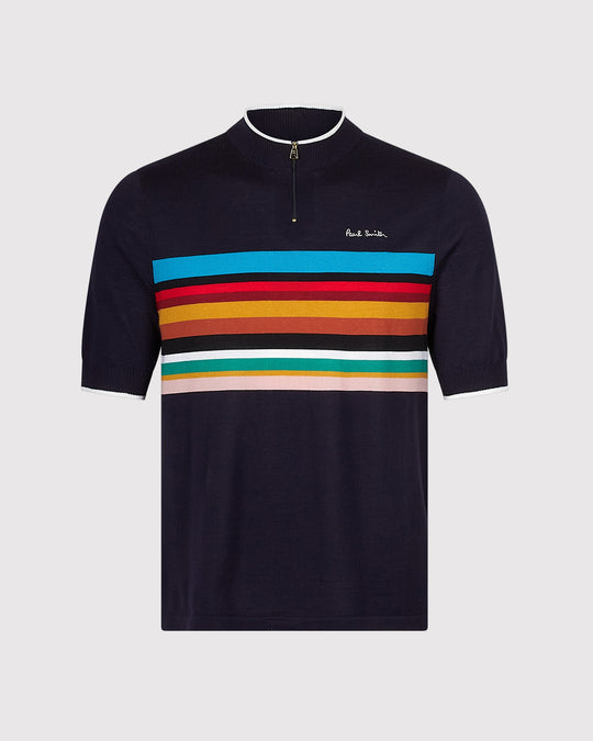 Knitted Cycle Jersey Blå