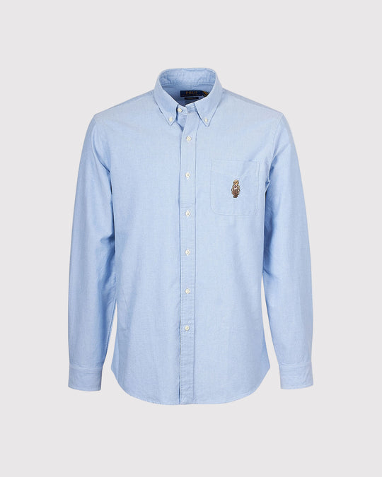 Oxford Bear Skjorte Blå
