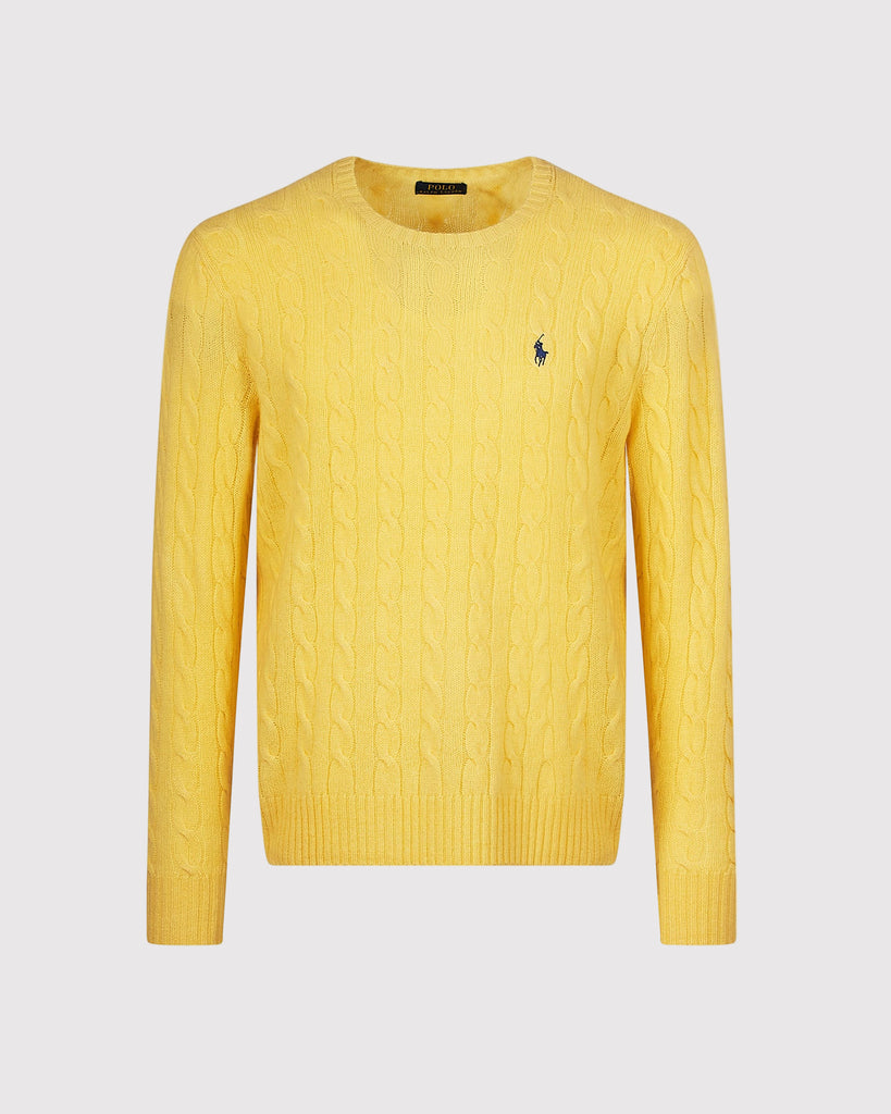 Wool Cash Cable Gul