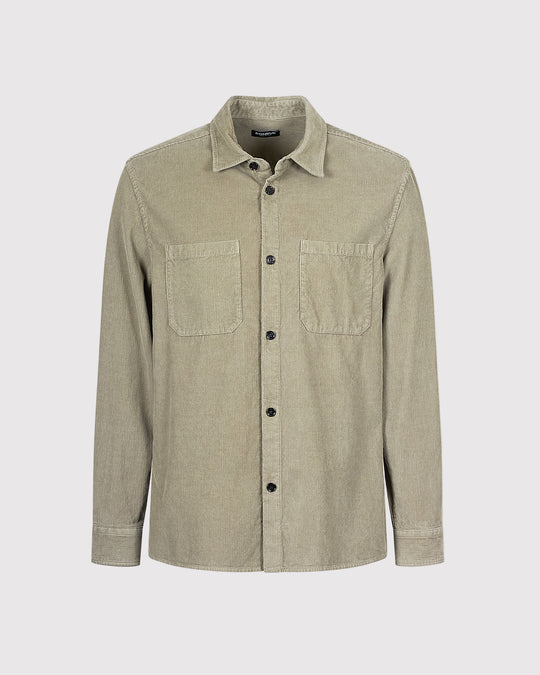 Fløjl Overshirt Grå