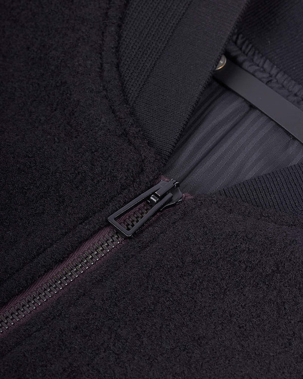 Gilet Vest Uld Sort