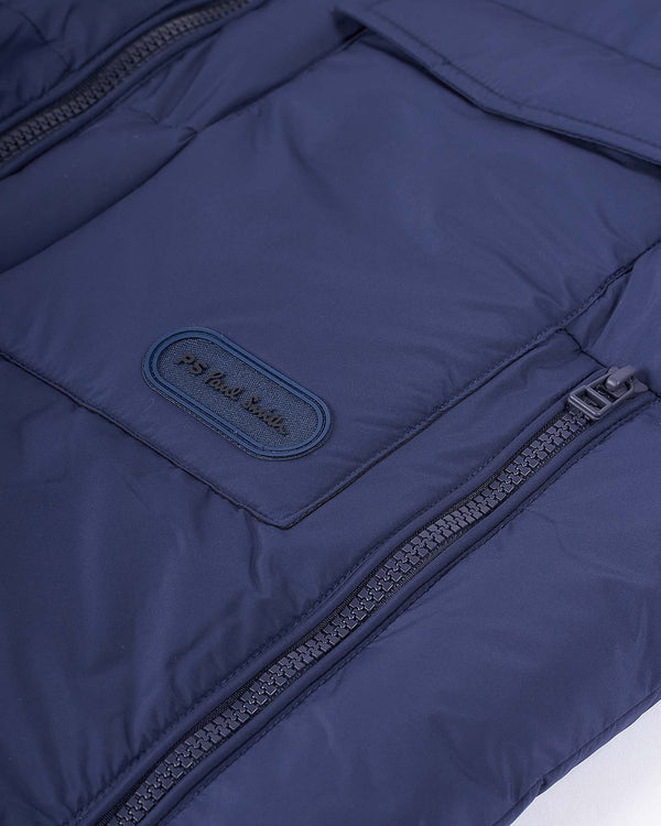 Fibre Down Gilet Vest Blå
