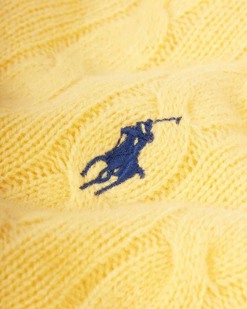Wool Cash Cable Gul