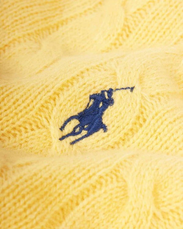 Wool Cash Cable Gul
