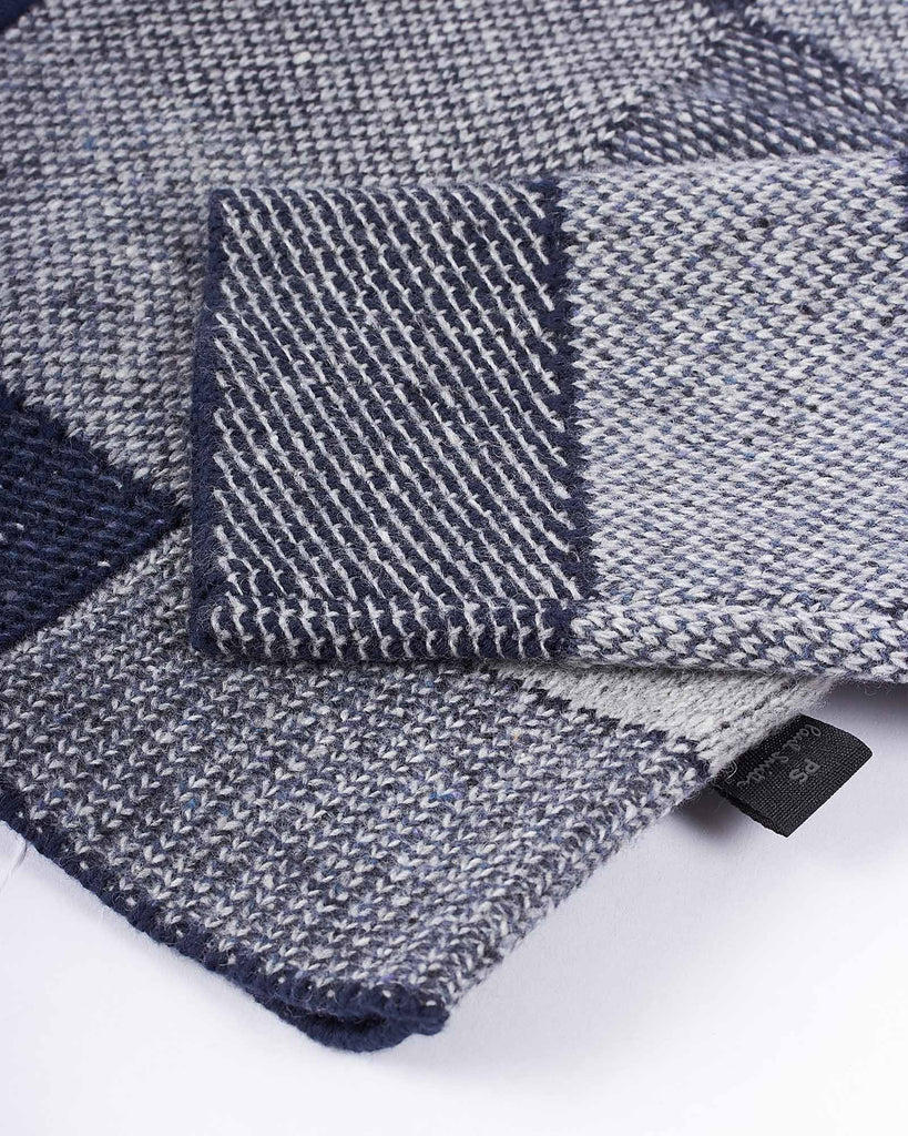 Cardigan Zip Thru Blå
