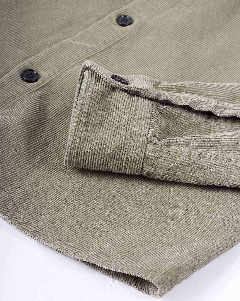 Fløjl Overshirt Grå