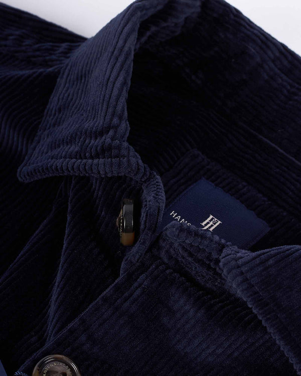 Corduroy Overshirt Blå