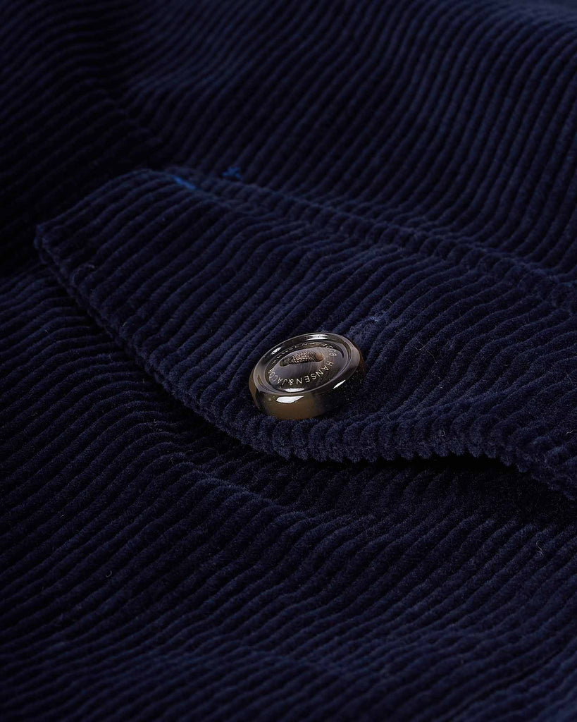 Corduroy Overshirt Blå