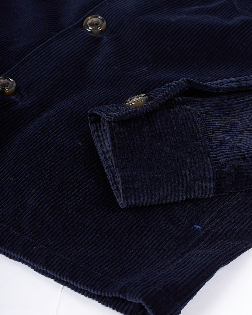 Corduroy Overshirt Blå