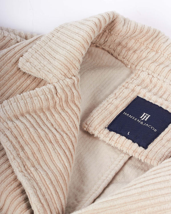 Corduroy Safari Jacket Sand