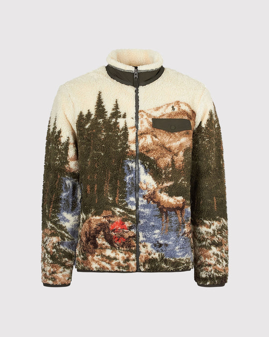 Defender Pile Fleece Grøn