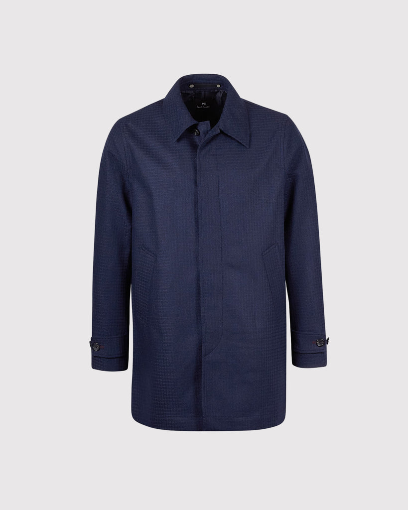 Mens Coat Blå