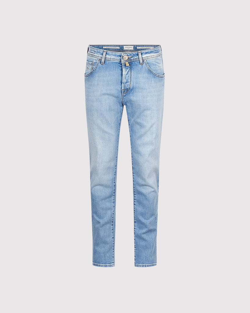 Scott Washed Jeans Blå