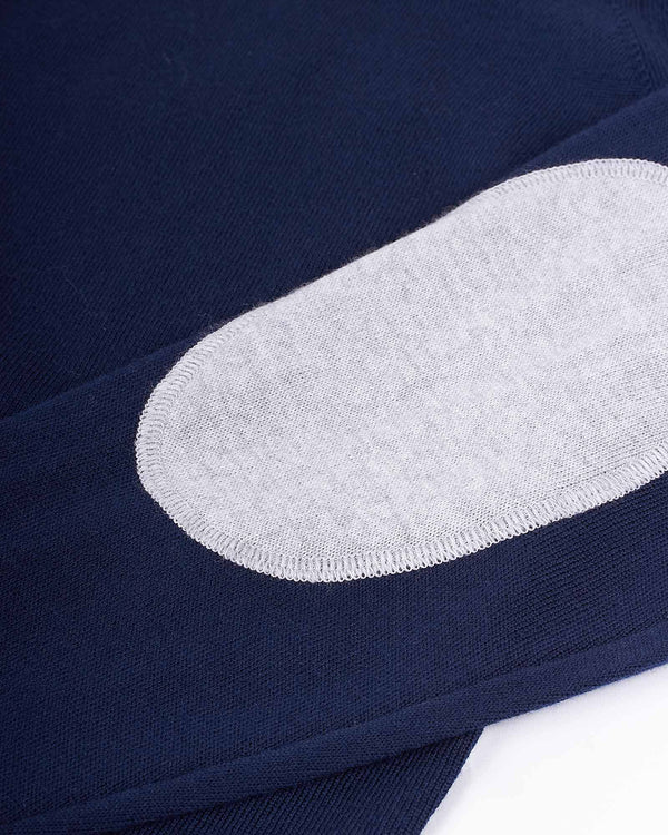 Patch Crew Merino Blå
