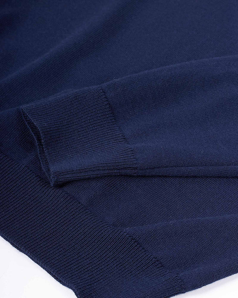 Patch Crew Merino Blå
