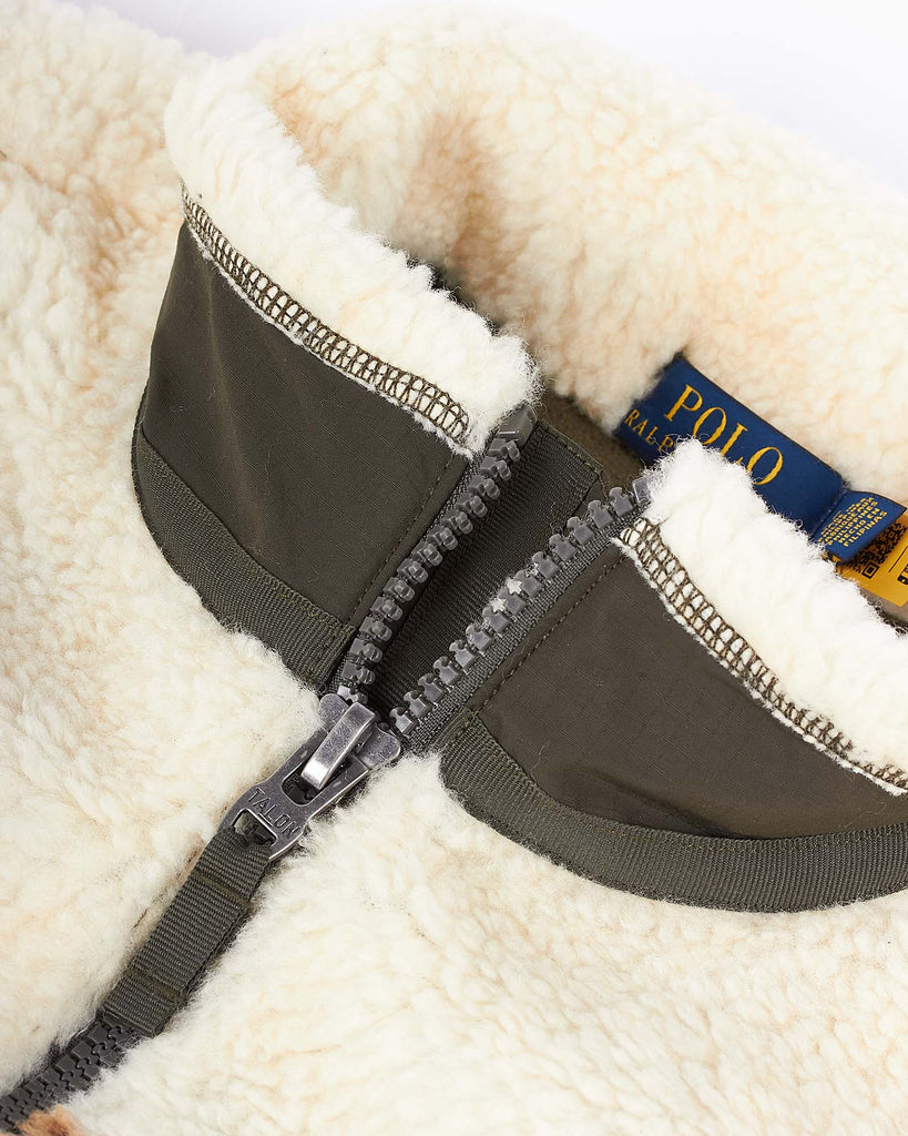 Defender Pile Fleece Grøn