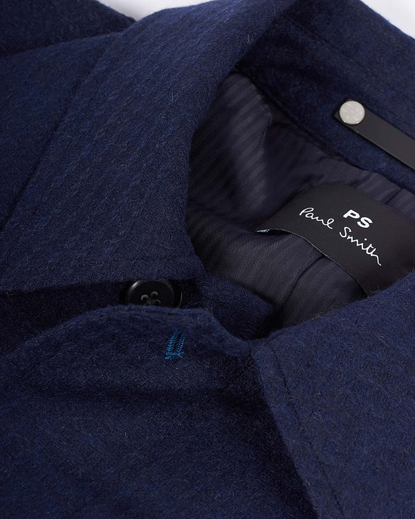 Mens Coat Blå